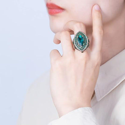 Pierścionek Emerald Regent | Złoto
