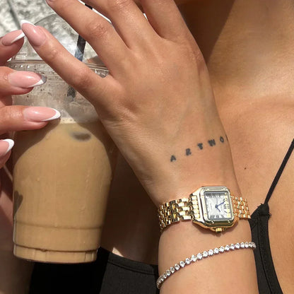 Zegarek Fienna | Białe złoto