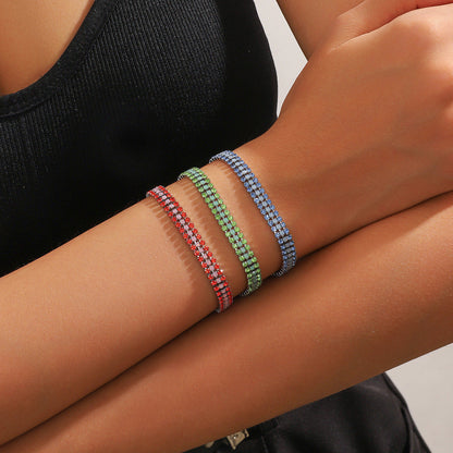 Bransoletka Signature Shine | Białe złoto